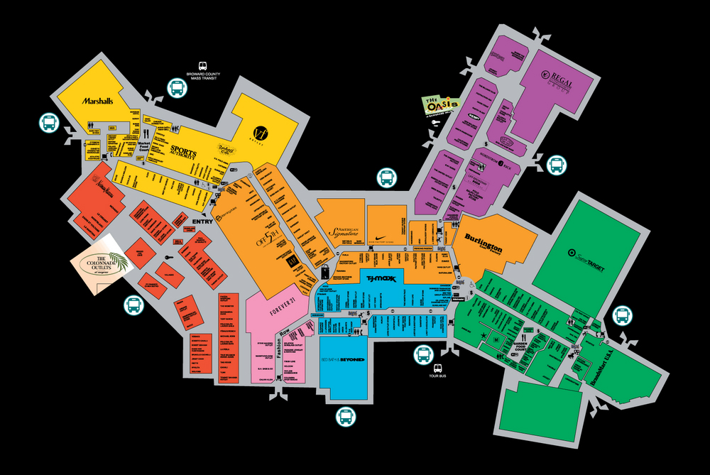 Sawgrass Mills Mall Tour Bus Service